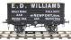 7-plank open wagon with 9ft wheelbase "E.D.Williams" - 242