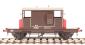 25-ton 'Pillbox' brake van in SR brown & red with small lettering - 55526 