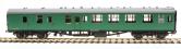 Mk1 BSK Brake Second Corridor in BR Southern Region green with window beading - unnumbered