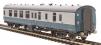 Mk1 BSK Brake Second Corridor in BR blue and grey with window beading - unnumbered
