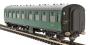 Mk1 SK Second Corridor in BR Southern Region green with window beading - S24311 - digital fitted