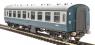 Mk1 SK Second Corridor in BR blue and grey with window beading - M24692 - digital fitted