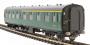 Mk1 CK Composite Corridor in BR Southern Region green with window beading - S15022 - digital fitted