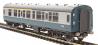 Mk1 CK Composite Corridor in BR blue and grey with window beading - M15051 - digital fitted