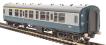 Mk1 CK Composite Corridor in BR blue and grey with window beading - E15057 - digital fitted