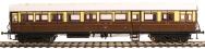 GWR Diagram 'N' 59' Autocoach 40 in GWR chocolate and cream - Digital and light bar fitted