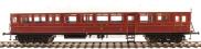 GWR Diagram 'N' 59' Autocoach 37 in GWR crimson lake - Digital and light bar fitted