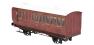 Stroudley 4 wheel suburban oil lit brake third in LBSCR varnished mahogany 917 - Digital and light bar fitted