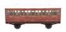 Stroudley 4 wheel suburban oil lit second in LBSCR varnished mahogany 507 - Digital and light bar fitted