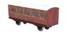 Stroudley 4 wheel suburban oil lit second in LBSCR varnished mahogany 507 - Digital and light bar fitted