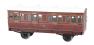 Stroudley 4 wheel suburban oil lit Composite in LBSCR varnished mahogany 404 - Light bar fitted