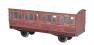 Stroudley 4 wheel suburban oil lit first in LBSCR varnished mahogany 707 - Digital and light bar fitted