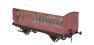 Stroudley 4 wheel Main Line oil lit brake third in LBSCR varnished mahogany 1031 - Digital and light bar fitted