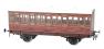 Stroudley 4 wheel Main Line oil lit third in LBSCR varnished mahogany 811 - Digital and light bar fitted