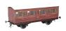 Stroudley 4 wheel Main Line oil lit Composite in LBSCR varnished mahogany 301 - Digital and light bar fitted