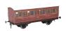 Stroudley 4 wheel Main Line oil lit Composite in LBSCR varnished mahogany 301 - Light bar fitted