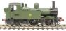 Class 48xx 0-4-2T in GWR unlined green with shirtbutton logo - unnumbered