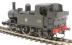 Class 14xx 0-4-2T 1405 in BR black with early emblem - DCC Sound Fitted