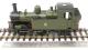 Class 14xx 0-4-2T 1444 in BR lined green with early emblem - DCC Sound Fitted