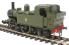 Class 14xx 0-4-2T 1444 in BR lined green with early emblem