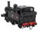 Class 14xx 0-4-2T 1413 in BR black with early emblem - Digital fitted
