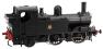 Class 14xx 0-4-2T in BR black with early emblem - unnumbered - Digital fitted with sound