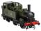Class 14xx 0-4-2T 1472 in BR lined green with early emblem - Digital fitted