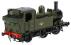 Class 14xx 0-4-2T 1421 in BR lined green with late crest - Digital fitted with sound
