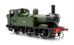 58xx Class GWR Shirtbutton Green Unnumbered Steam Tank Locomotive - DCC Sound