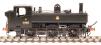 Class 64xx 0-6-0PT pannier 6435 in BR black with early emblem