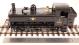 Class 74xx 0-6-0PT pannier 7444 in BR black with late crest - DCC fitted