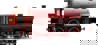 Austerity 0-6-0ST 22 in United Steel Company lined red