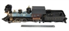 Mogul 2-6-0 #2 of the East Tennessee and Western North Carolina Railroad