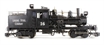 Two-truck Heisler steam locomotive "Luken Steel Company" in black