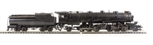H-4 2-6-6-2 Articulated Locomotive W/Vandy Vc12 Tender Painted, Unlettered (Black)