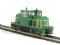 45-tonner GE - green with yellow handrails