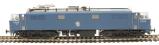 Class 86/0 E3114 in BR blue with small yellow panels, blue bufferbeams and lion on wheel emblem
