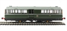 Railbus W&M E79962 in dark green with speed whiskers
