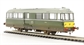 Railbus W&M E79962 in green with large yellow panel - weathered