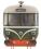 Waggon und Maschinenbau Railbus E79964 in BR green with speed whiskers - weathered