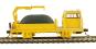 Ballast Vehicle with Crane in yellow (DCC On Board)