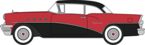 Buick Century 1955 Carlsbad Black/Cherokee Red