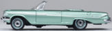1961 Chevrolet Impala Convertible Arbor Green