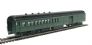 American New Haven coach set containing passenger coach, combine, diner and observation car