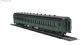 American New Haven coach set containing passenger coach, combine, diner and observation car