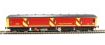 Class 128 parcels DMU 55991 in Royal Mail Letters red