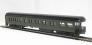 American painted Pullman green coach set containing coach, combine, diner and observation car