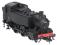 Class 15xx pannier 0-6-0PT 1506 in BR plain black with no crest - Digital sound fitted