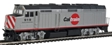 F40PH EMD 919 "County of Santa Clara" of the Caltrain 