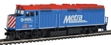 F40PH EMD City of Evantson 128 of the Metra